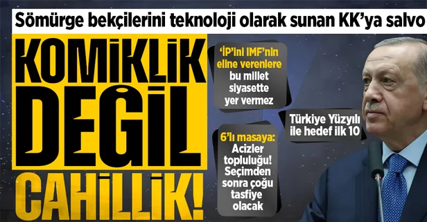 Başkan Erdoğan'dan 'Kuruluştan Bugüne Hep Birlikte 2023’e programında önemli açıklamalar