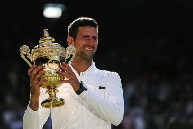 Son dakika: Sırp Novak Djokovic Wimbledon'ın tek erkekler finalinde şampiyon oldu-5