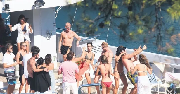 Melisa Tapan sevgilisi Nicholas Giraud ile Bodrum’da aşka geldi!