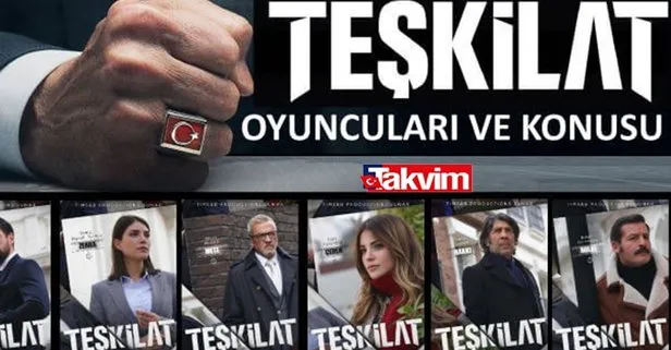 TRT 1'de Teşkilat dizi oyuncuları kimler?