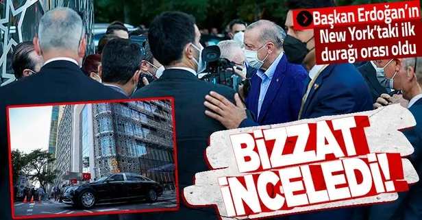 Başkan Recep Tayyip Erdoğan New York’ta: Yeni Türkevi Binası’nı inceledi, yetkililerden bilgi aldı