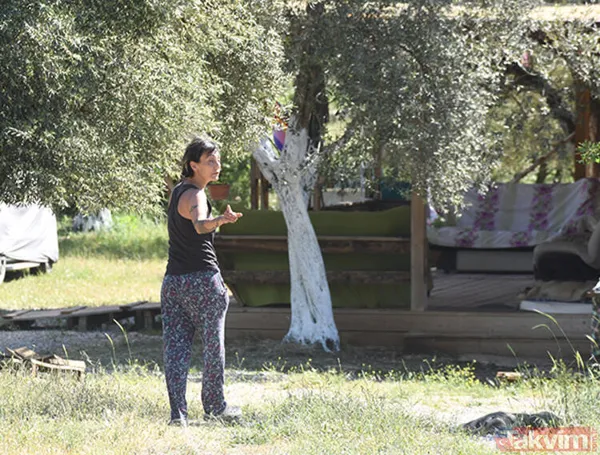 Tası tarağı toplayıp Milas'a yerleşmişti! Özlem Tekin'in kameraları görünce eli ayağı birbirine girdi! Tek eğlencesi köy kahvesi - 6