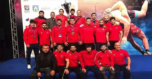 Güreşte büyük zafer