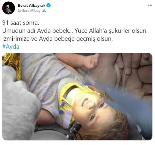 hazine-ve-maliye-bakani-berat-albayraktan-ayda-bebek-paylasimi-izmirimize-ve-ayda-bebege-gecmis-olsun-1604415978365.jpg Hazine ve Maliye Bakanı Berat Albayrak'tan 'Ayda bebek' paylaşımı: İzmirimize ve Ayda bebeğe geçmiş olsun-1