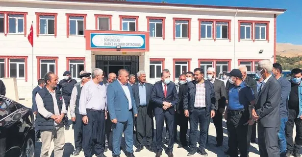 Adıyaman'da hayırsever Abuzer Yıldırım, 18 ay önce hayatını kaybetti! Eşi adına yaptırdığı okul da açıldı