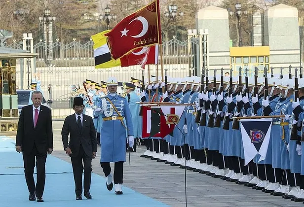 Başkan Erdoğan'dan Brunei Darüsselam Sultanı ile ortak basın toplantısında önemli açıklamalar-13