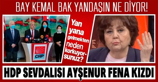 Halk TV sunucusu Ayşenur Arslan’dan CHP’ye HDP tepkisi: Yan yana gelmekten neden korkuyorsunuz?