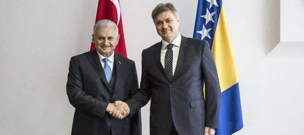 Yıldırım, Zvizdic’i kabul etti