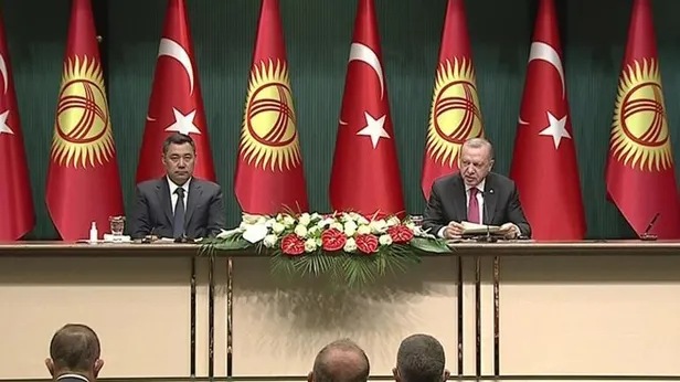 Başkan Recep Tayyip Erdoğan ve Caparov'dan Ankara'da önemli açıklamalar-3