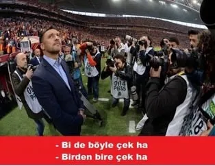 Derbi caps'leri sosyal medyayı salladı