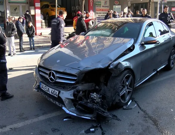 Sürücüsünün yaşı şaşırttı