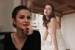 Karadut'un yıldızı İrem Helvacıoğlu sevgilisi Ural Kaspar ile evlendi! Gelinliği geçer not almadı