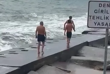 Kadıköy’de 3 yüzücünün bacakları kırıldı!
