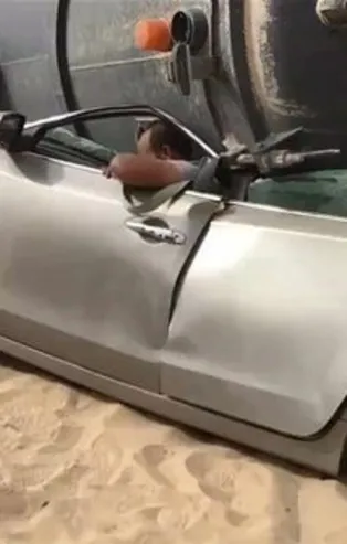 Ölümün kıyısında! Nefes kesen anlar...