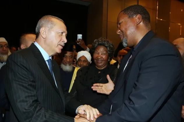 Mandela'nın torunundan Başkann Erdoğan'a övgü dolu sözler