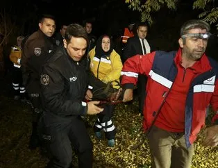 Ankara Kalesi’nde, surlardan düşen genç kız ağır yaralandı