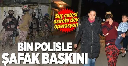 Adana'da Cono Aşireti üyelerine operasyon