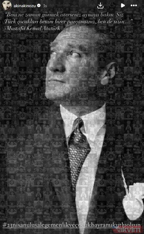 Ünlülerden 23 Nisan Ulusal Egemenlik ve Çocuk Bayramı paylaşımları! Müge Anlı, Esra Erol, Hülya Koçyiğit... - 10