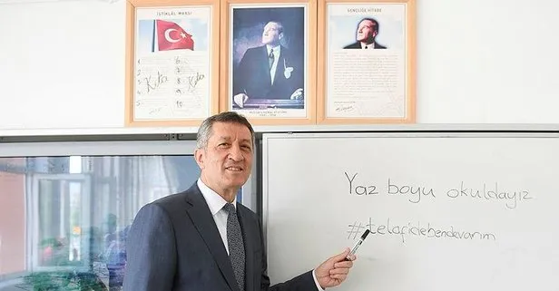 Milli Eğitim Bakanı Ziya Selçuk telafi eğitimin detaylarını açıkladı: Dört ana temaya uygun planlanacak