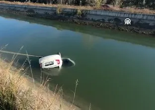 Osmaniye’de feci kaza! Sulama kanalına düşen otomobildeki 2 kişi hayatını kaybetti