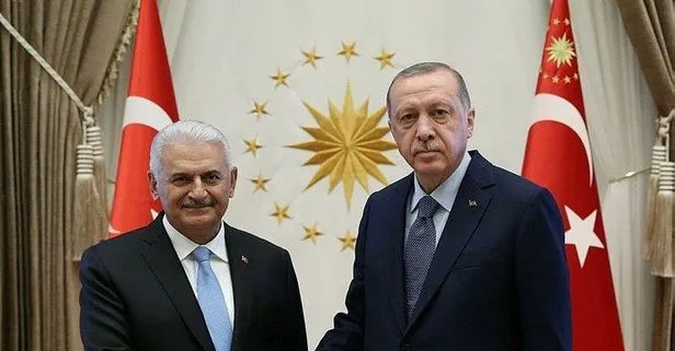 Başkan Erdoğan, TBMM Başkanı Yıldırım’ı kabul etti