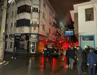 Bartın’da 3 katlı binada korkutan yangın