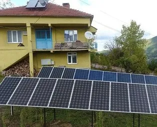 ’Kezban teyze’ köyüne güneş enerji santrali kurdu