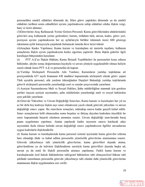 Sendikalar memur ve memur emeklisi için ne talep etti? Memur toplu sözleşme zammı yüzde kaç? İşte detaylar... - 27