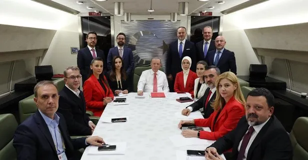 Başkan Erdoğan Azerbaycan dönüşü gazetecilerin sorularını yanıtladı | Suriye'ye doğal gaz müjdesi: Aliyev desteğe hazır