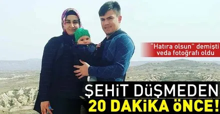 Hakkari'de şehit olan anne ve bebeğin hain saldırı öncesi son aile fotoğrafları ortaya çıktı