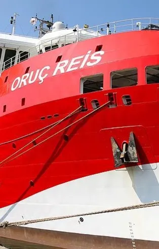 Oruç Reis, 'Navtex' ilanının ardından Akdeniz için görev bekliyor