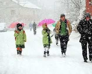 Bu illerde okullara kar tatili