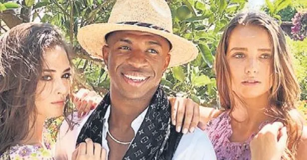 Türk manken Elif Aksu Real Madridli Vinicius JR ile reklam filminde oynadı