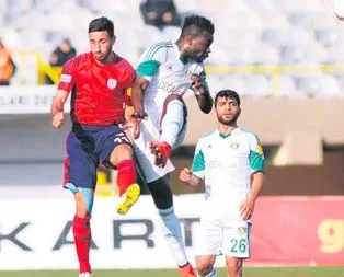 Altınordu-Şanlıurfa maçında gol sesi yok