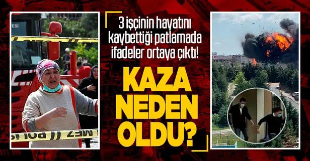 Tuzla’daki patlamada ifadeler ortaya çıktı: İş yeri sahibi ve kimyager topu birbirine attı... 2 Tutuklama...