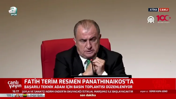 Fatih Terim imza töreninde konuştu! Flaş açıklamalar... Süper Lig'den transfer yapacak mı?