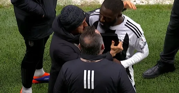 Beşiktaş'ın yıldız futbolcusuna maç sonu tepki! Gözaltı istedi