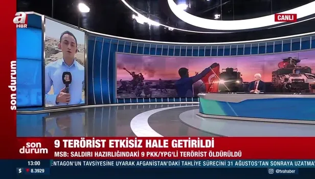 9 PKK/YPG'li terörist etkisiz hale getirildi