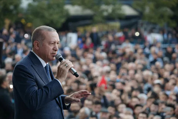 Minik mehteranlardan Manisa'da Başkan Erdoğan'a konser-3