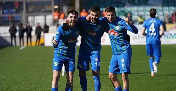 Çaykur Rizespor hız kesmiyor! Alanyaspor’u 3-1 yendi