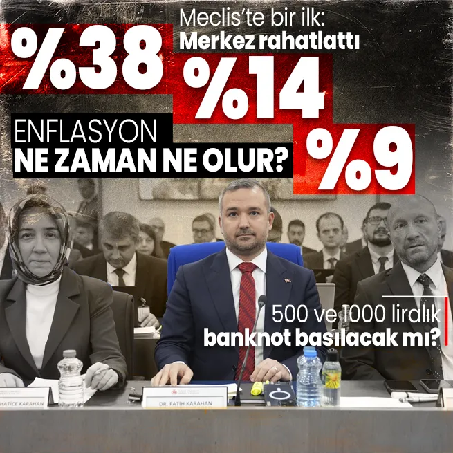 Merkez Bankası Başkanı Fatih Karahandan enflasyon açıklaması: Kalıcı bozulmaya izin yok! Temel amaç fiyat istikrarı