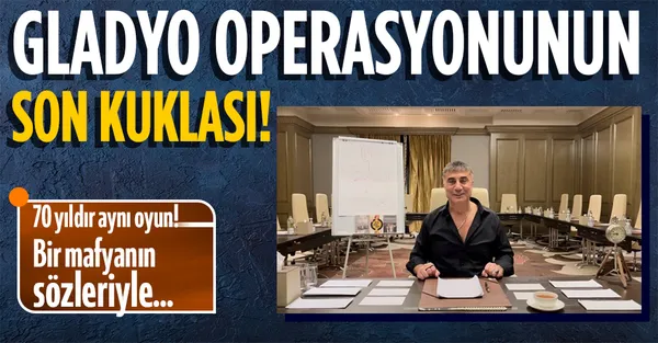 Gladyo operasyonunun son kuklası suç örgütü lideri Sedat Peker!-1
