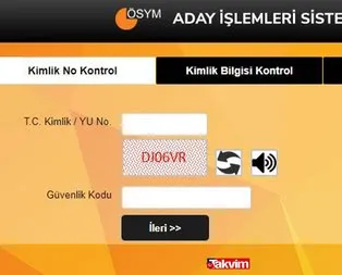 ÖSYM AİS şifre nasıl değiştirilir 2021?