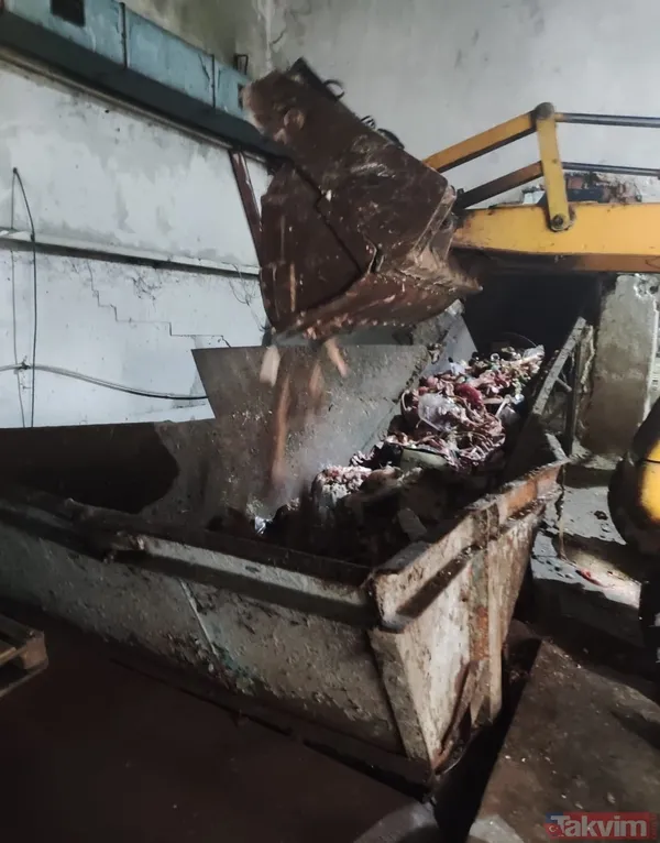 Pastırmasıyla meşhur Kayseri'de mide bulandıran görüntü! 5.5 ton sakatat imha edildi - 6