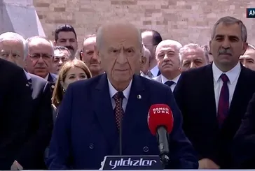 MHP - DEM görüşmesi sonrası Bahçeli'den ilk açıklama: ''Kardeşlik yüzyılı yaklaşmakta''