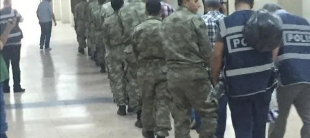 Darbeci FETÖ subayları tutuklandı
