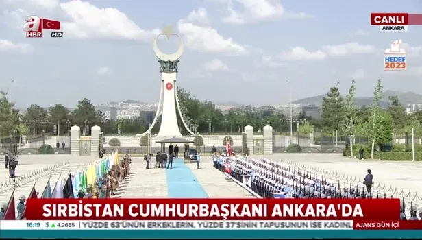 Sırbistan Cumhurbaşkanı Külliye'de