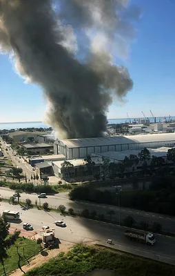 Antalya'da korkutan yangın
