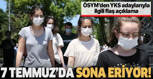 Son dakika: ÖSYM'den YKS adaylarıyla ilgili flaş açıklama: Eğitim bilgilerini güncelleme işlemleri başladı-1