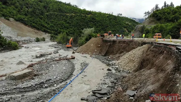 AFAD'dan Kastamonu ve Düzce'de meydana gelen sele dair son detaylar aktarılarak 7 bölge için yeni uyarı - 26